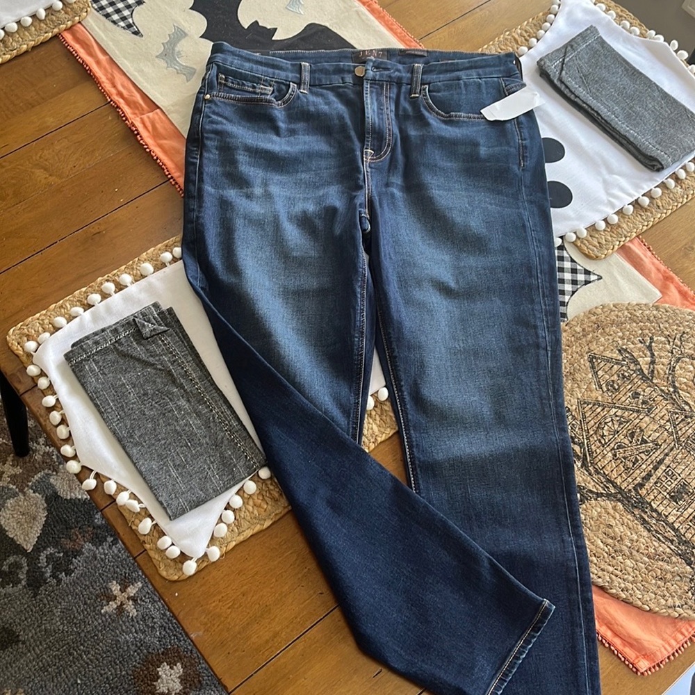 Jen7  by 7 for all mankind ankle skinny size 12 NWT